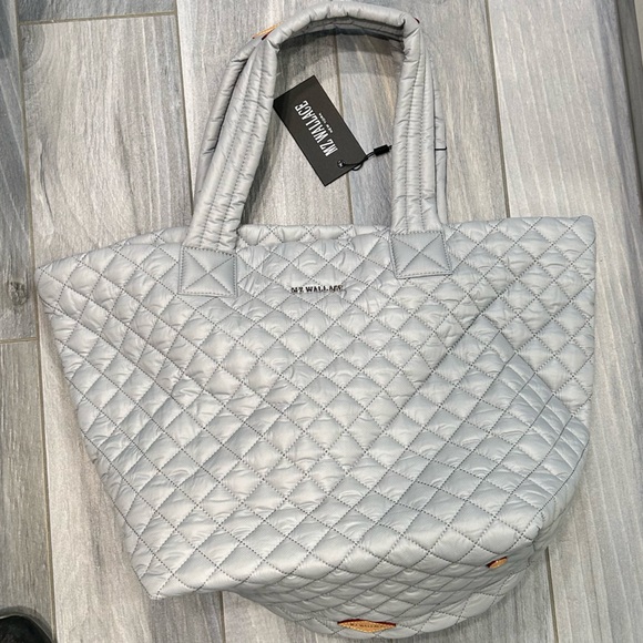 MZ Wallace Metro Tote Dove Grey New with Tags - Picture 1 of 13